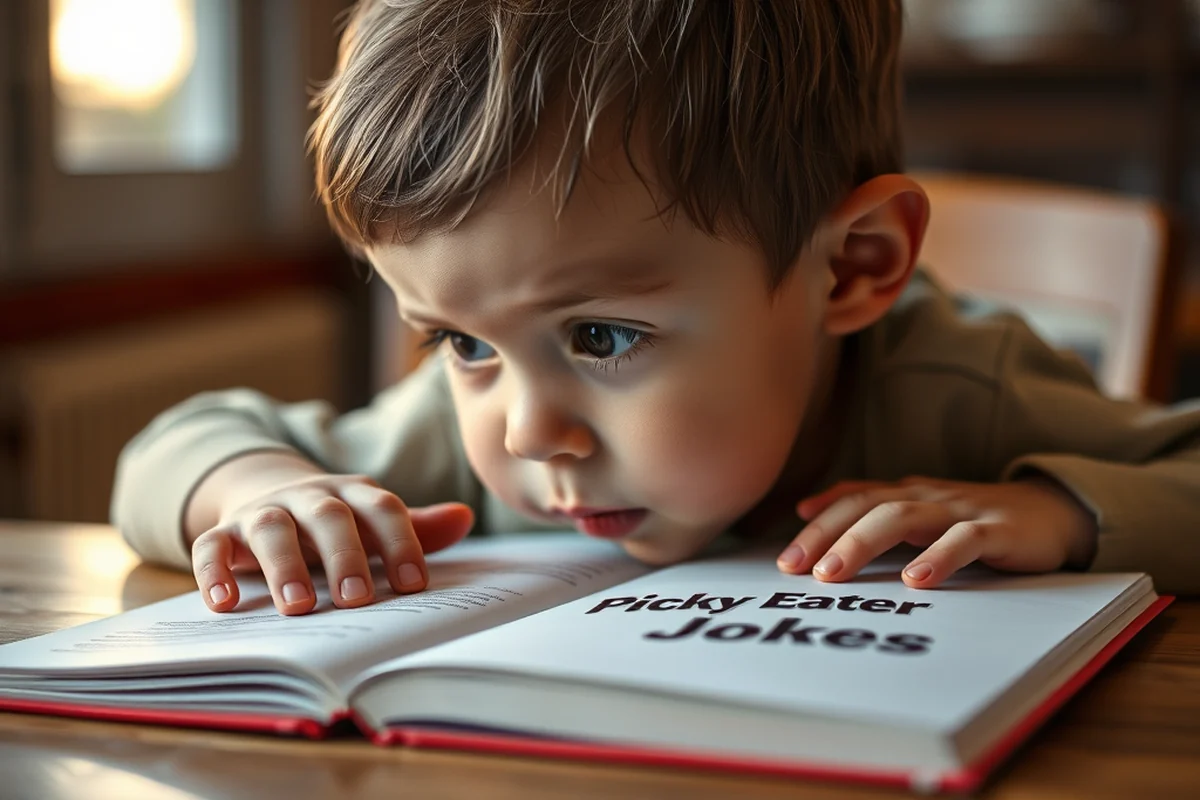 picky eater jokes — Picky Eater Jokes (step by step)