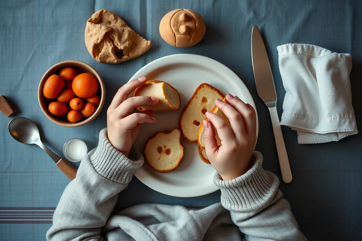 toddler eating — Toddler Eating (the finished result)