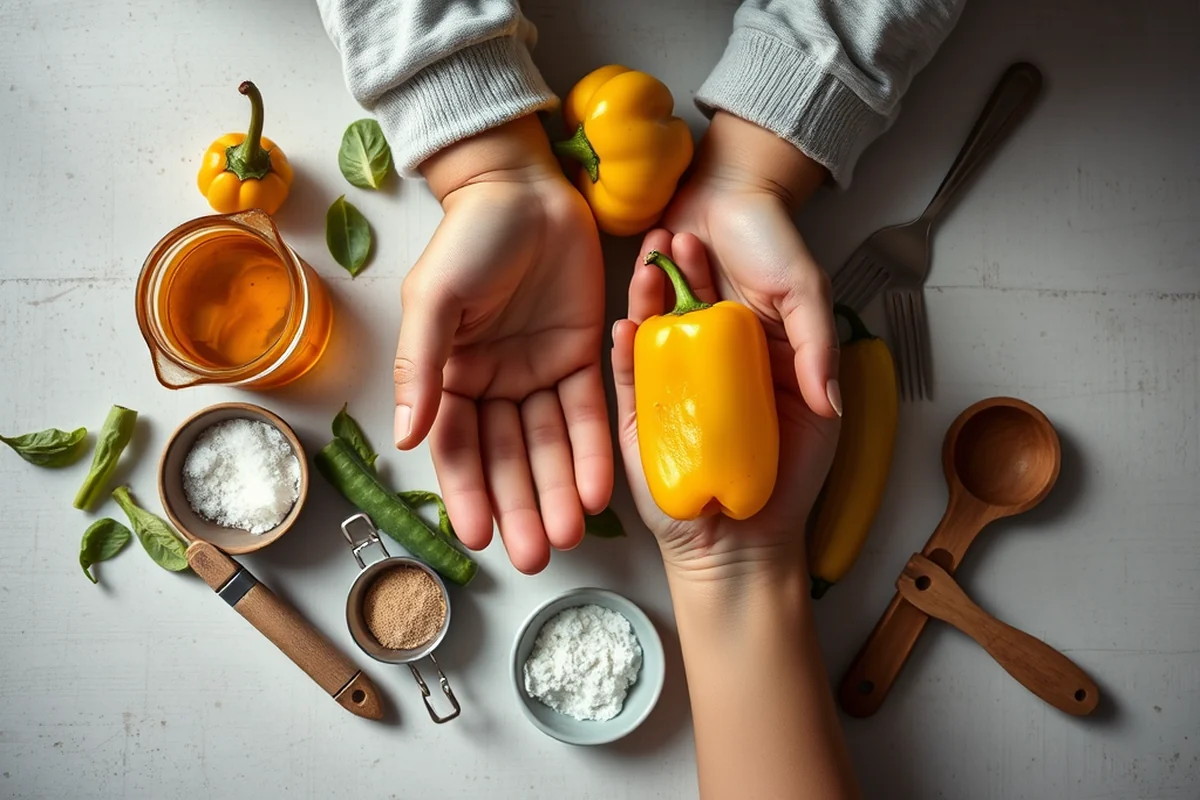 easy pickled banana peppers — Easy Pickled Banana Peppers (the finished result)